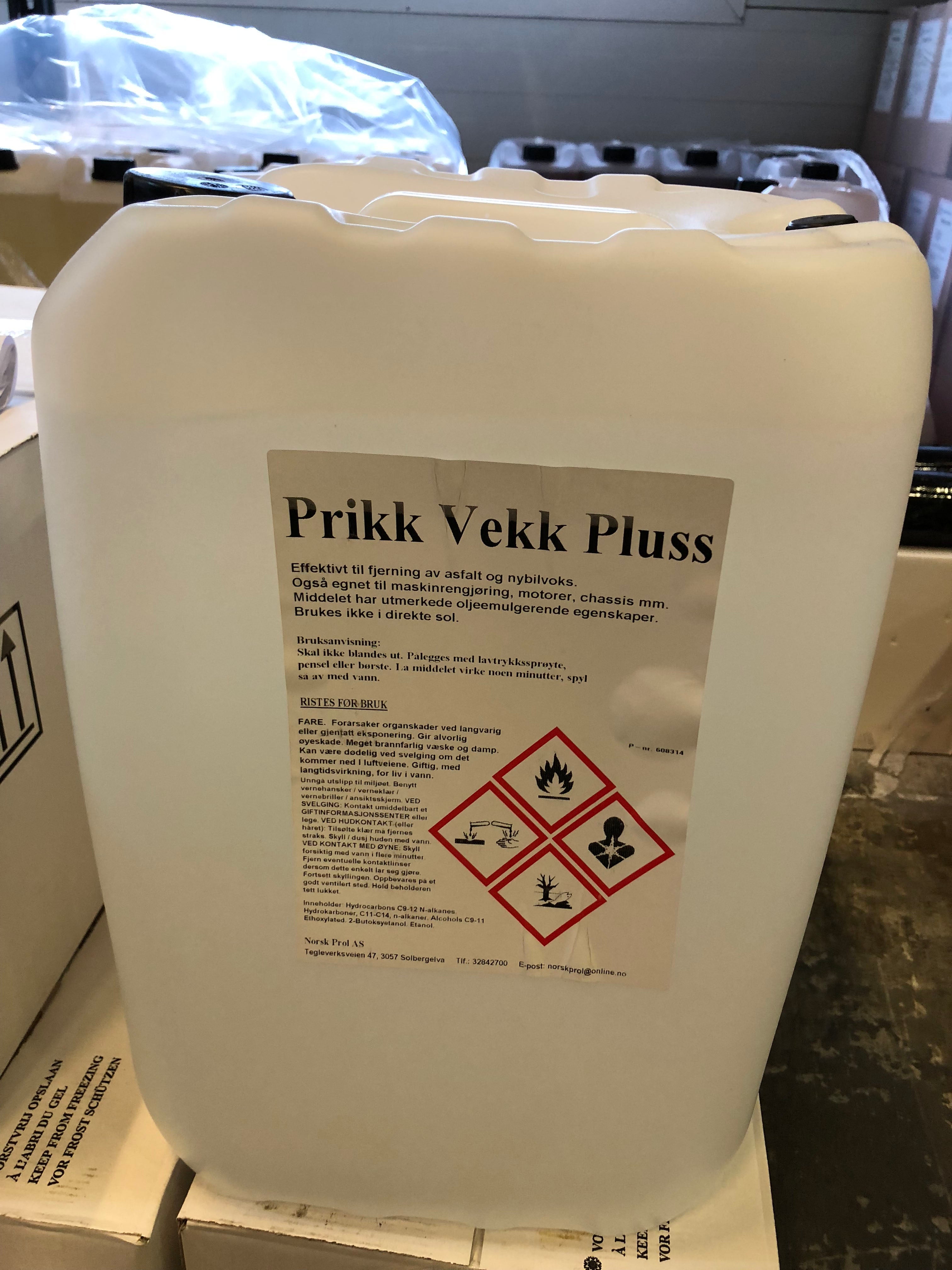 Prikk Vekk Pluss 25l