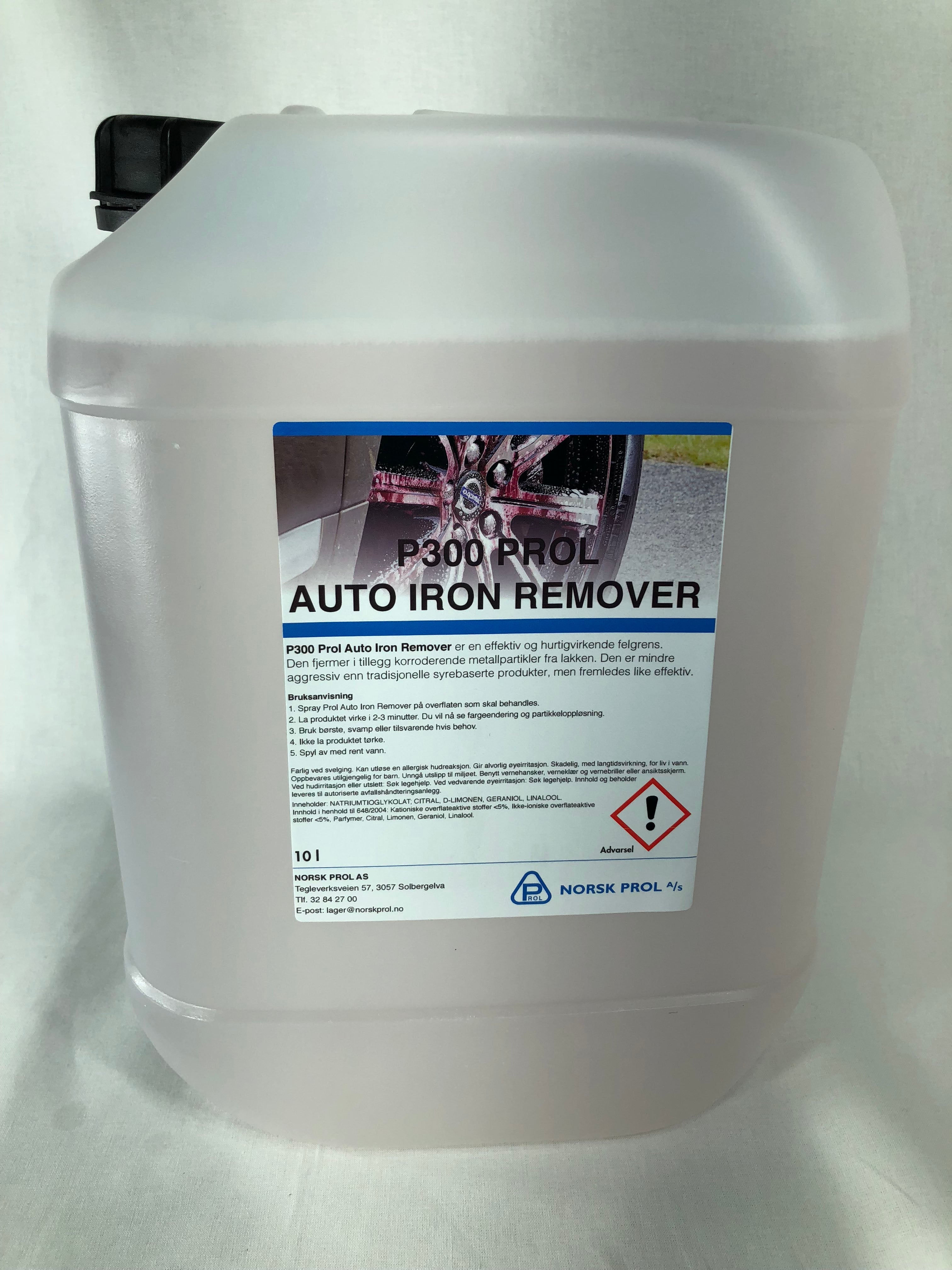 Iron Remover Prol Auto 10L